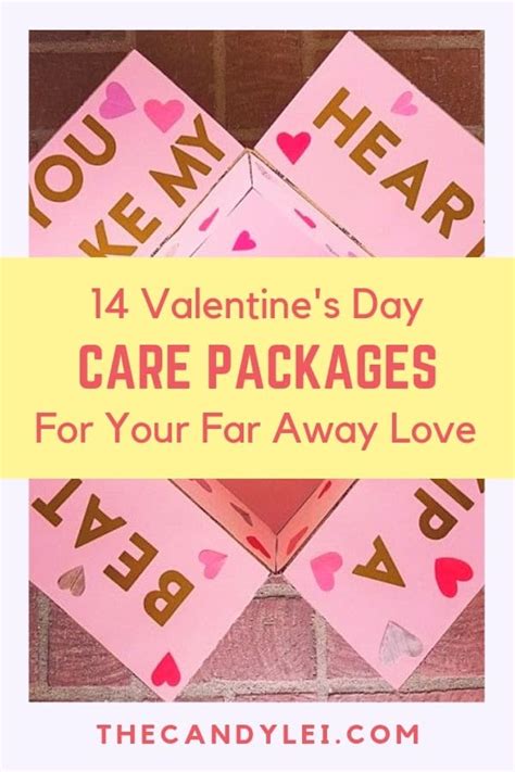 Valentines Day Care Package Ideas For Your Far Away Love The Candy Lei