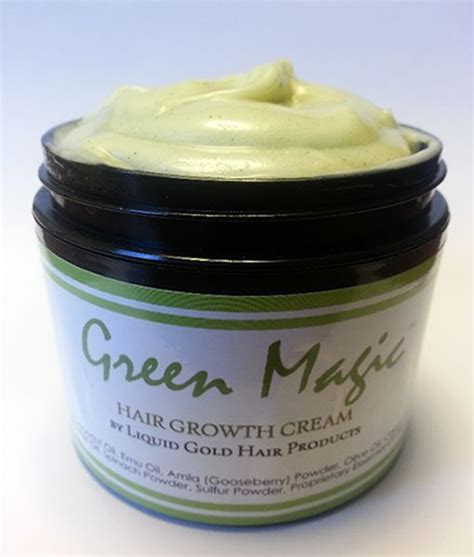 No need of hair color or henna now. Hair Growth Cream - Green Magic 4oz For Thicker Longer ...