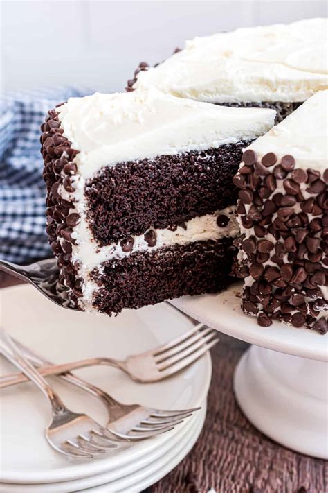Dark Chocolate Cake Recipe Shugary Sweets