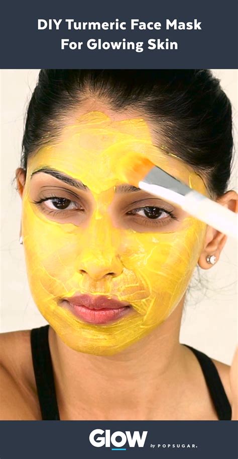 Make This Three Ingredient Diy Turmeric Face Mask For Clear Glowing Skin Diy Turmeric Face