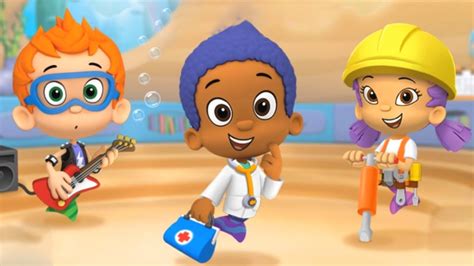 Bubble Guppies Career Day Dress Up Fun Educational Cartoon Game For