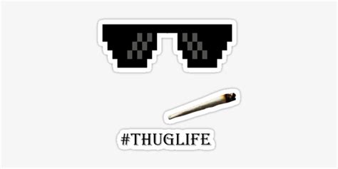 Thug Life Glasses Meme Info With Hilarious Examples Vlr Eng Br