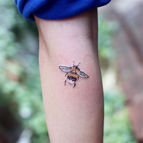 Inspiring Ghost Bee Tattoo For A Fun And Playful Twist