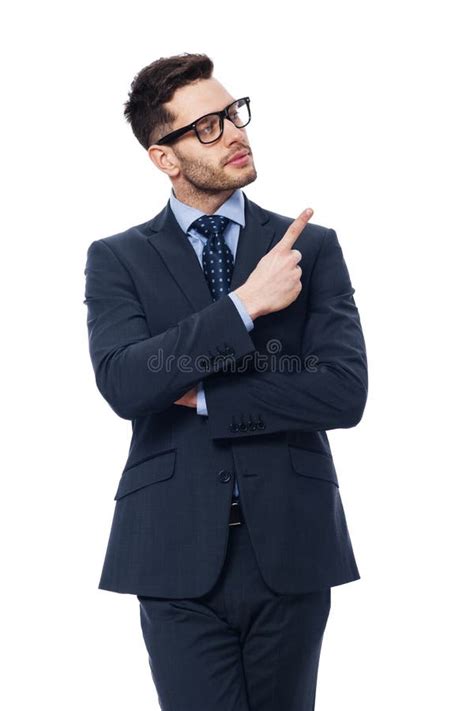 Look There Stock Photo Image Of Person Male Background 30595700