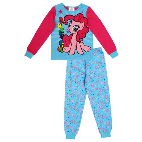My Little Pony Pyjama 2 Piece Sets Long Sleeves Round Neck For Girls
