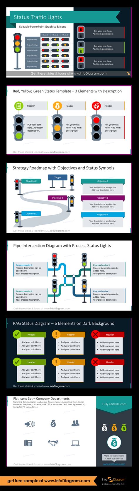 18 Visual Project Rag Status Charts With Traffic Light Indicator