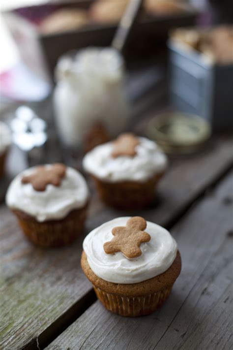 Gingerbread Muffins With Cinnamon Cream Cheese Frosting Donal Skehan
