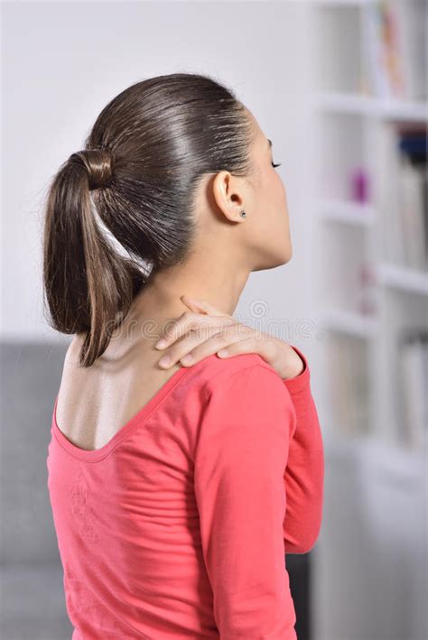 Neck Pain Stock Image Image Of Painful Health Adult 19670405