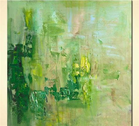 Abstract Paintings By Osnat Fine Art Apple Green Art Abstract