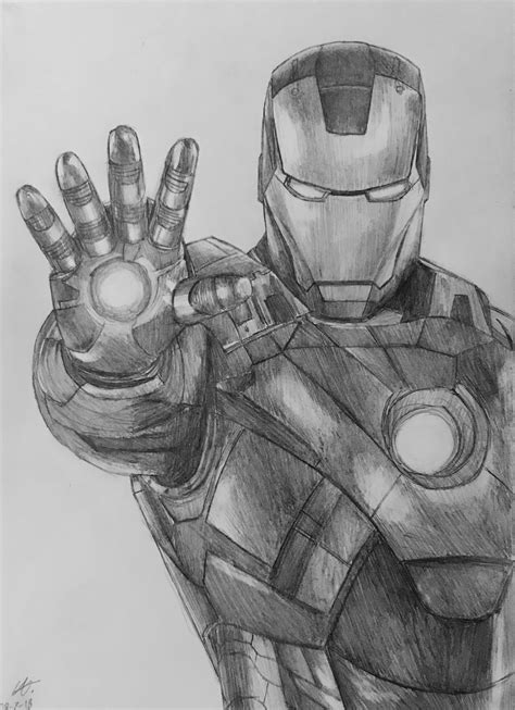 Pin By Leah 💞 On Art Iron Man Drawing Marvel Art Drawings Avengers