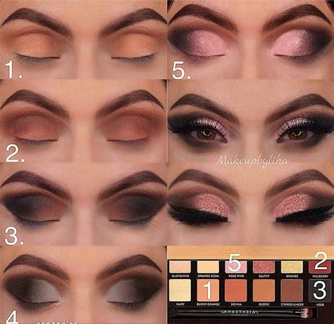 Gold to purple smokey eye. 60 Easy Eye Makeup Tutorial For Beginners Step By Step Ideas(Eyebrow& Eyeshadow) - Page 38 of 61 ...