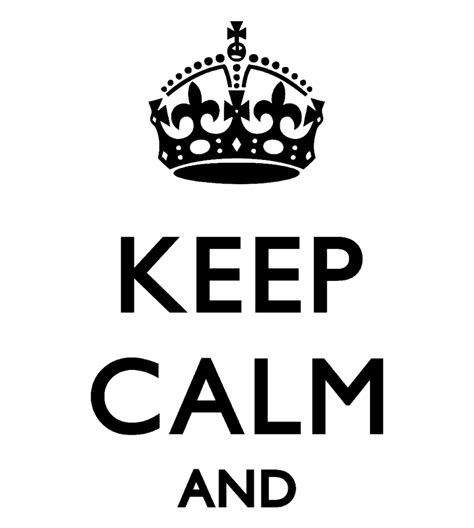 Crown Keep Calm Png Png Image Collection