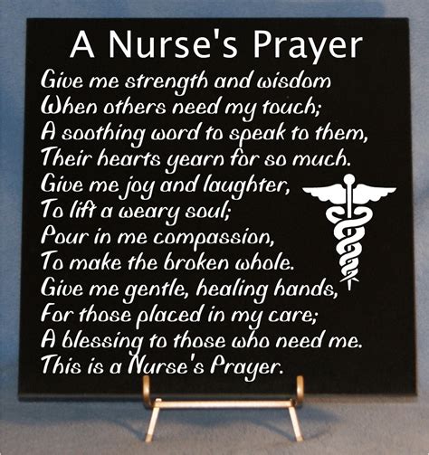 Nurse's Prayer Nurse Tribute Nurse Retirement RN