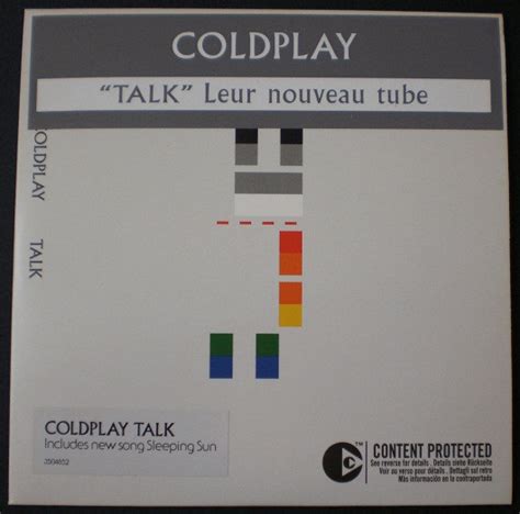 Coldplay Talk 2005 Card Sleeve Cd Discogs