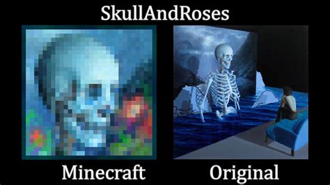 Minecraft Gemälde Original Vergleich Youtube