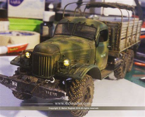 Model Of Zil In Scale By Maher Ragheb Scalemodel