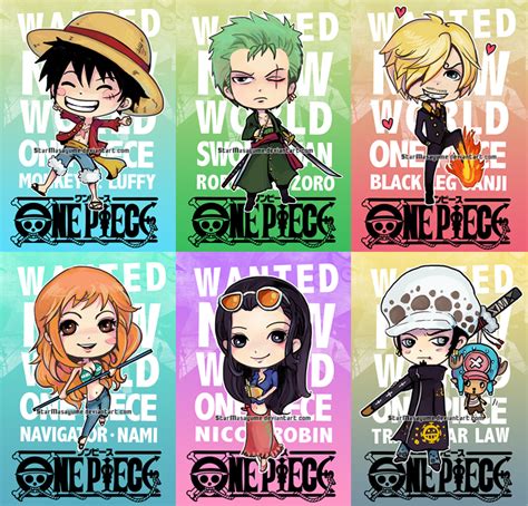 One Piece Chibis New World By Starmasayume On Deviantart