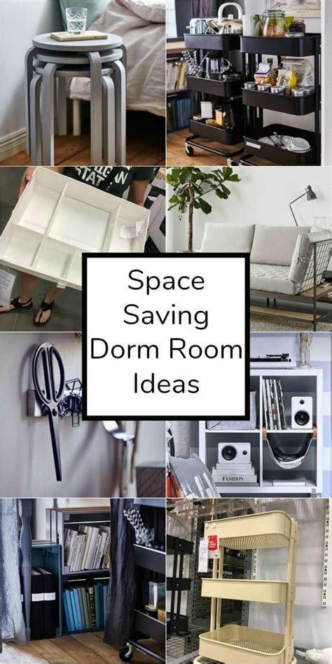 Space Saving Dorm Room Ideas That Are Easy To Do In The Living Room Or