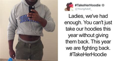 Men Are Fighting Back Against Girlfriends Stealing Their Hoodies