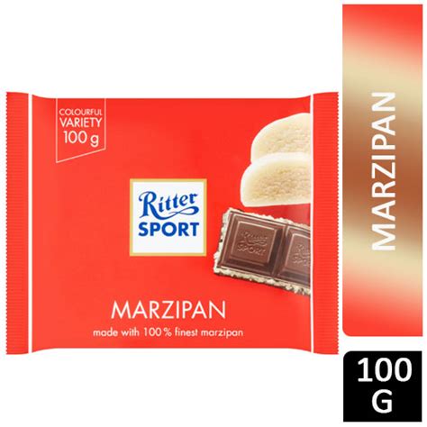 Ritter Sport Marzipan Chocolate 100g Online Pound Store