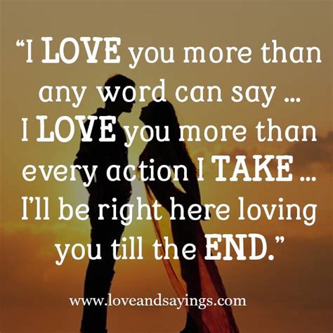 Love you more than i can say. I Love You more Than any word can say ... - Love and Sayings