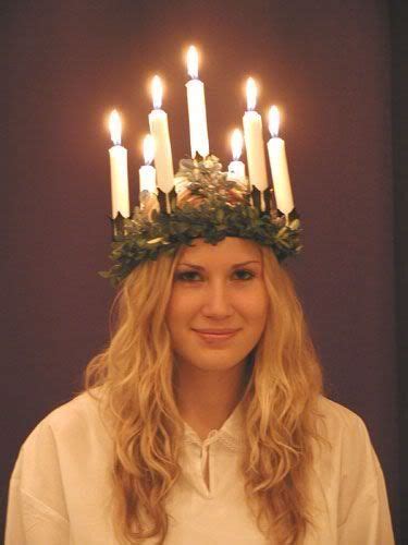 Saint Lucias Tradition In Sweden Celebrated Every Dec 13 Involves