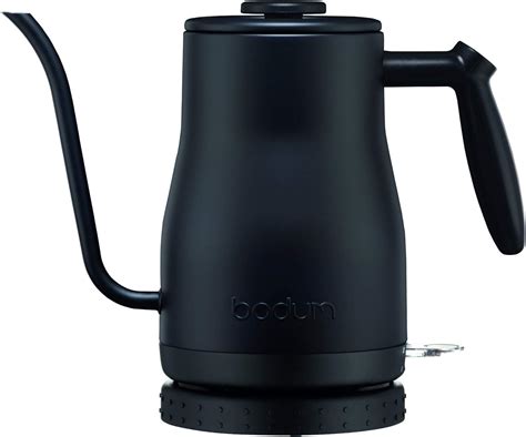 Bodum 11940 01us Bistro Gooseneck Electric Water Kettle 34 Ounce Black