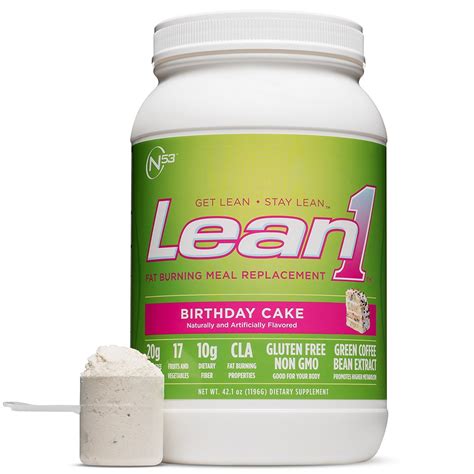 Lean 1 Nutrition Label Pensandpieces