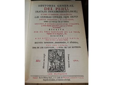 COMENTARIOS REALES HISTORIA GENERAL DEL PERÚ 2 TOMOS 3920482542