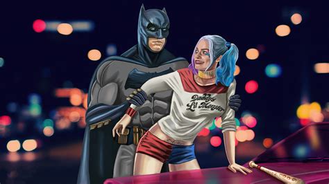 Harley Quinn With Batman 4k Hd Harley Quinn Wallpapers Hd Wallpapers