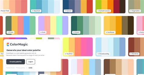 Colormagic And 28 Other Ai Alternatives For Color Palette Generation