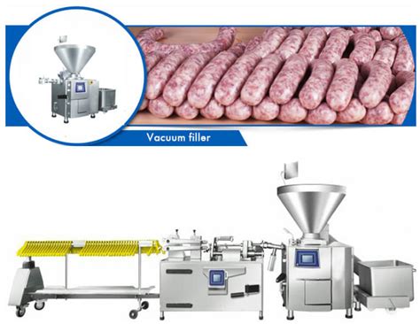 Vacuum Sausage Filler Machine Quantitative And Automatic