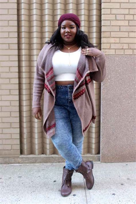 Plus Size Cute Winter Outfits Plus Size Winter Outfit Ideas Crop
