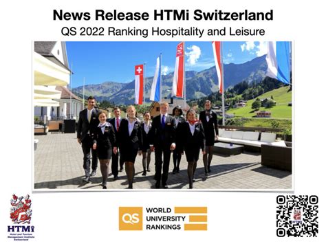 Qs 2022 Ranking Hospitality And Leisure Htmi Switzerland Htmi