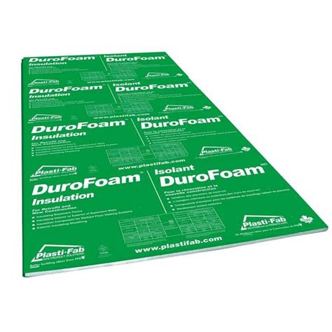 Plasti Fab 2 X 4 X 8 Durofoam Insulation Home Hardware