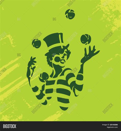 Clown Illustration Vector And Photo Free Trial Bigstock