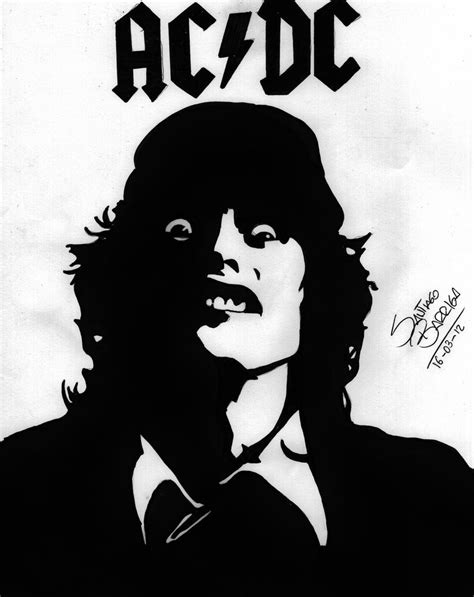 Acdc Tribute By Santiagobarriga On Deviantart