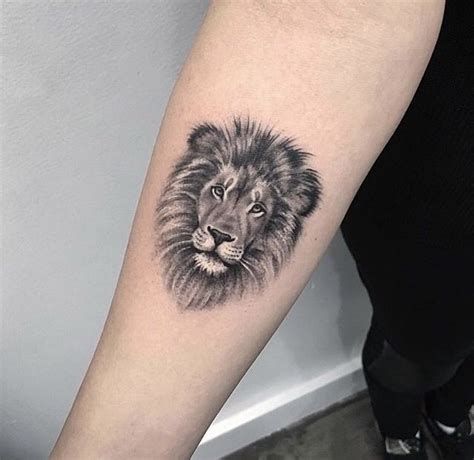Leo Lion Tattoo Forearm Simple Best Tattoo Ideas