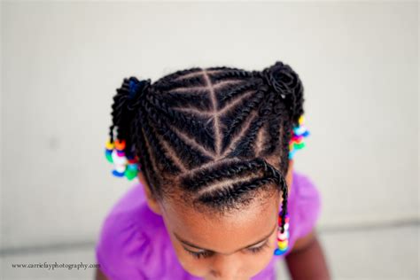 Styling the senegalese twists in a high bun is an easy way to keep the twists out of your face. Beads, Braids and Beyond: Little Girls Natural Hair Style: Flat Twist Ponytails with Twisted ...