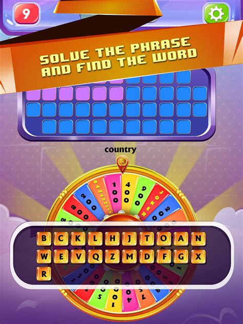 Wheel Of Word Fortune Game