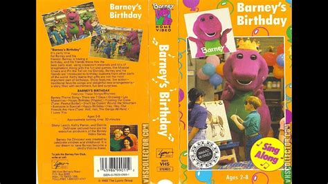 Barney VHS Tapes 35