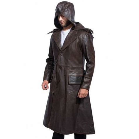 Assassins Creed Syndicate Jacob Frye Leather Coat RockStar Jacket