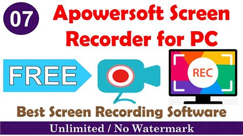 07 Free Screen Recorder Apowersoft Screen Recorder Hindi 2021