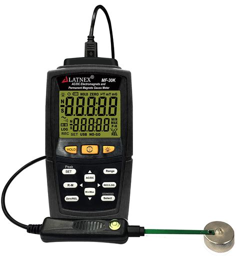Buy Latnex Mf 30k Acdc Gauss Meter With Certificate Measures Magnetic