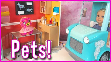 Our Generation Healthy Paws Vet Clinic And My Life As A Pet Mobile Playset Comparison Youtube
