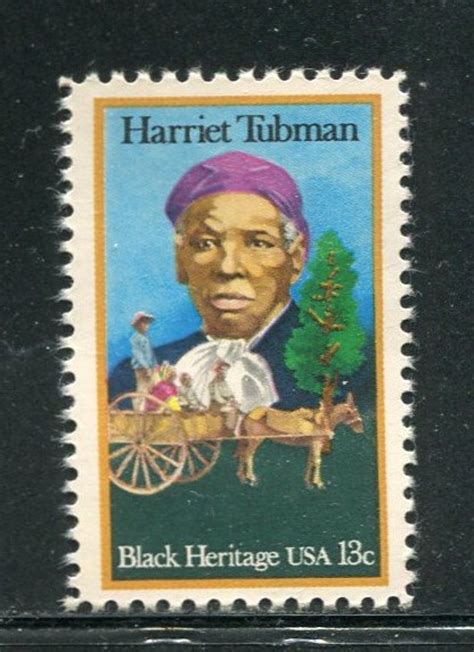 Harriet Tubman Stamps4 Unused 13 Cent Usa Stamps Famous Etsy