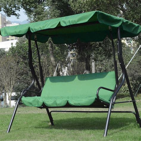 Ccdes Swing Protection Cover Courtyard Garden Swing Hammock 3 Seat Cover Waterproof Fabric