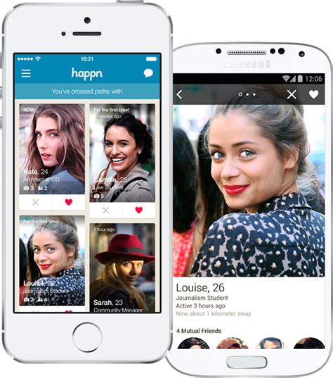Brand New Dating App Happn Turns Your Meet Cutes Into Dates Concrete
