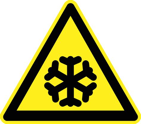 Cold Warning Sign