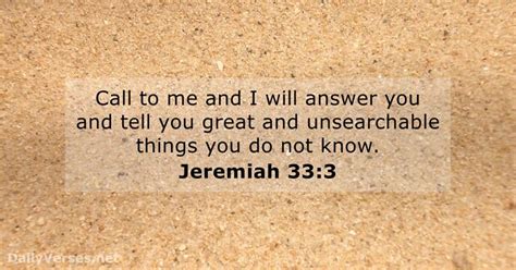 Jeremiah 333